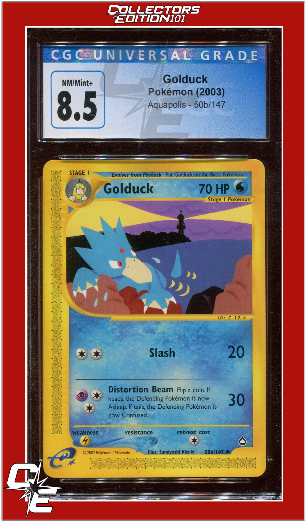 Aquapolis Golduck 50b/147 CGC 8.5