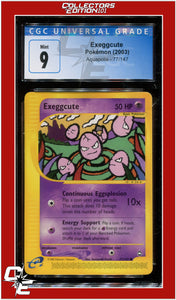 Aquapolis Exeggcute 77/147 CGC 9