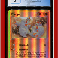 EX Ruby & Sapphire Phanpy Reverse Holo 62/109 CGC 9