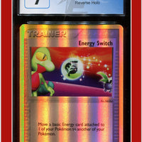 EX Ruby & Sapphire Energy Switch Reverse Holo 82/109 CGC 9