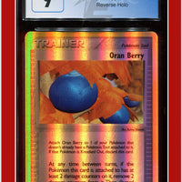 EX Ruby & Sapphire Oran Berry Reverse Holo 85/109 CGC 9