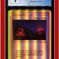 EX Ruby & Sapphire Energy Search Reverse Holo 90/109 CGC 9