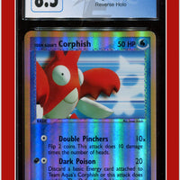 EX Team Magma vs Team Aqua Team Aqua's Corphish Reverse Holo 26/95 CGC 8.5