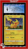 SWSH Black Star Promo SWSH039 Pikachu Sequin Holo CGC 9
