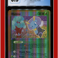 EX Sandstorm 38 Illumise Reverse Holo CGC 8.5