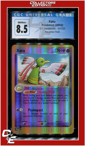 EX Sandstorm Xatu Reverse Holo 55/100 CGC 8.5