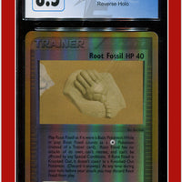 EX Sandstorm Root Fossil Reverse Holo 92/100 CGC 8.5