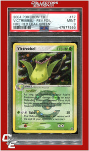 EX FireRed LeafGreen 17 Victreebel Reverse Foil PSA 9