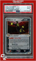 EX Unseen Forces 112 Umbreon EX Holo PSA 9 *SWIRL*
