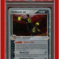 EX Unseen Forces 112 Umbreon EX Holo PSA 9 *SWIRL*