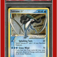 EX Unseen Forces 115 Suicune Holo Gold Star PSA 10