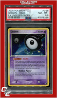 EX Unseen Forces J/28 Unown Holo PSA 8.5
