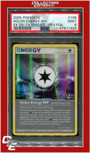 EX Delta Species 106 Holon Energy WP Reverse Foil PSA 9