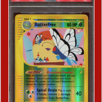 Expedition 38 Butterfree Reverse Foil PSA 8