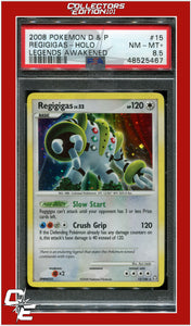 Legends Awakened 15 Regigigas Holo PSA 8.5