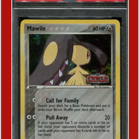 EX Power Keepers 17 Mawile Reverse Foil PSA 9