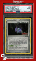 EX Power Keepers 84 Claw Fossil HP 40 PSA 9
