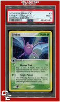 EX Hidden Legends 3 Crobat Holo PSA 9 *SWIRL*
