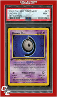 Neo Discovery 47 Unown D 1st Edition PSA 9
