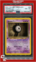 Neo Discovery 68 Unown I 1st Edition PSA 8
