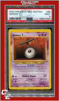 Neo Destiny 88 Unown T PSA 9
