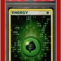 EX Emerald 101 Grass Energy Holo PSA 9