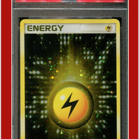 EX Emerald 104 Lightning Energy Holo PSA 8