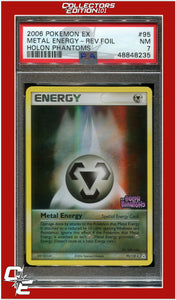 EX Holon Phantoms 95 Metal Energy Reverse Foil PSA 7