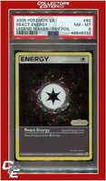 EX Legend Maker 82 React Energy Reverse Foil PSA 8 *SWIRL*
