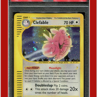 Expedition 7 Clefable Holo PSA 9