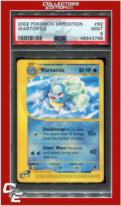 Expedition 92 Wartortle PSA 9