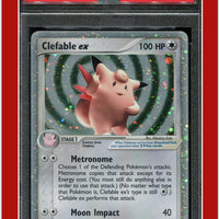 EX FireRed LeafGreen 106 Clefable EX Holo PSA 9