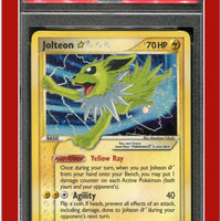 EX Power Keepers 101 Jolteon Holo Gold Star PSA 8