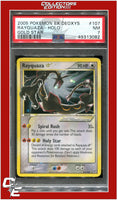 EX Deoxys 107 Rayquaza Holo Gold Star PSA 7
