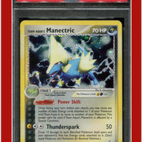 EX Team Magma vs Team Aqua 4 Team Aqua's Manectric Holo PSA 9