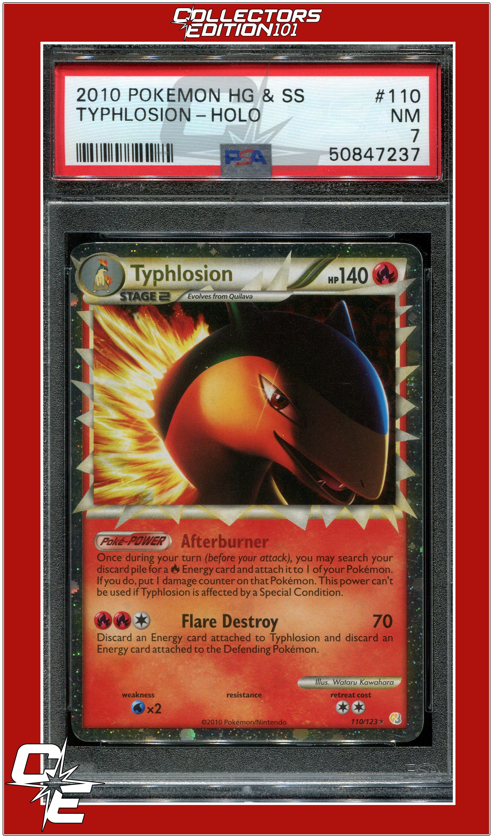 CGC popular 8 Typhlosion