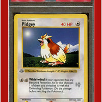 Base Set 57 Pidgey 1st Edition PSA 9