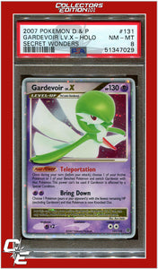 Secret Wonders 131 Gardevoir LV.X Holo PSA 8