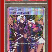 Sun & Moon 149 Full Art Team Skull Grunt PSA 9