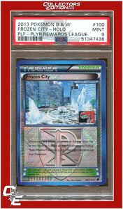 Plasma Freeze 100 Frozen City Holo Player Rewards League PSA 9