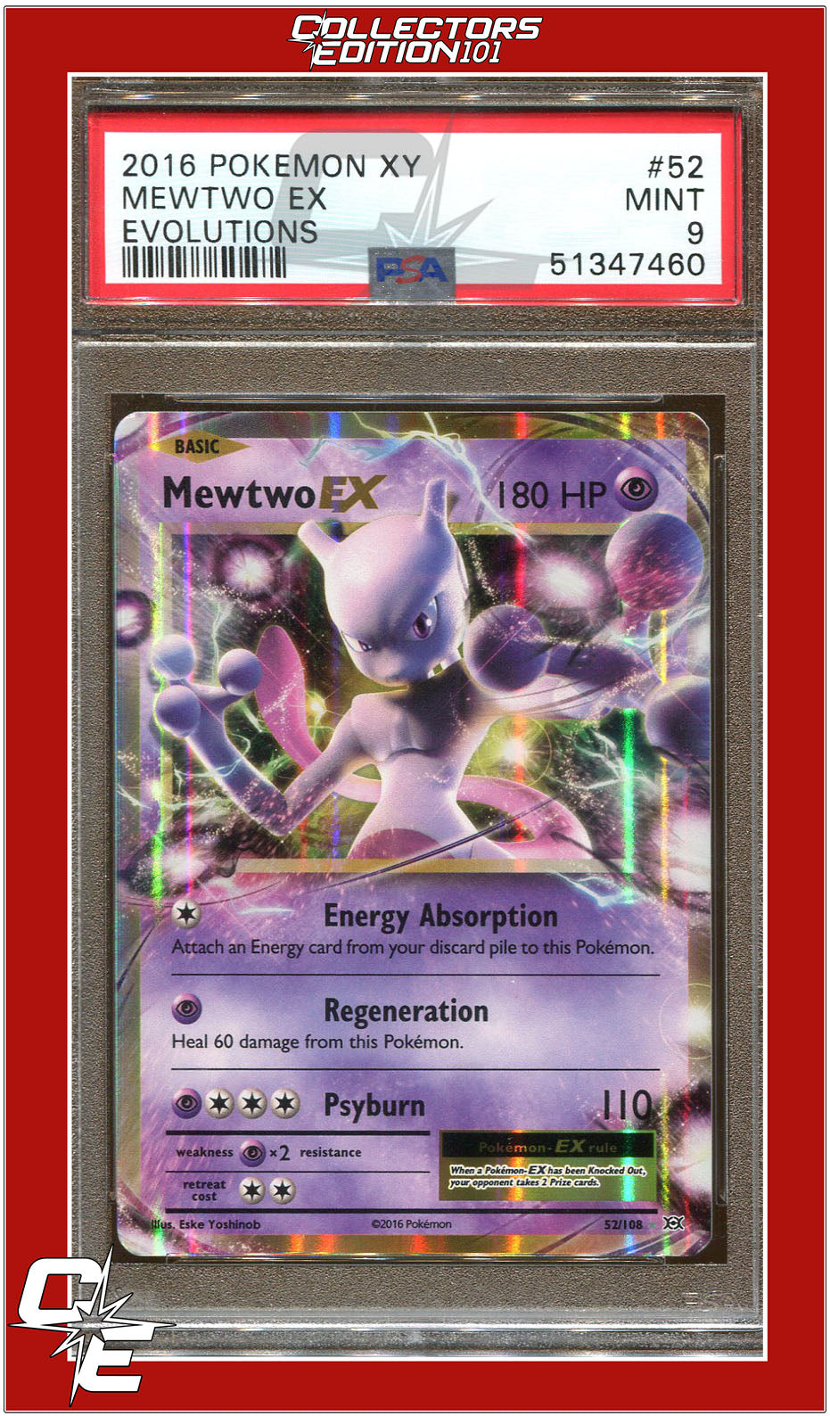 Mewtwo-EX, Evolutions