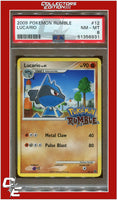 Pokemon Rumble 12 Lucario PSA 8
