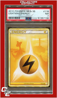 Heartgold & Soulsilver 118 Lightning Energy PSA 7
