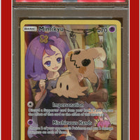 Cosmic Eclipse 245 Full Art Mimikyu Secret PSA 9