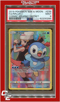 Cosmic Eclipse 239 Full Art Piplup Secret PSA 9
