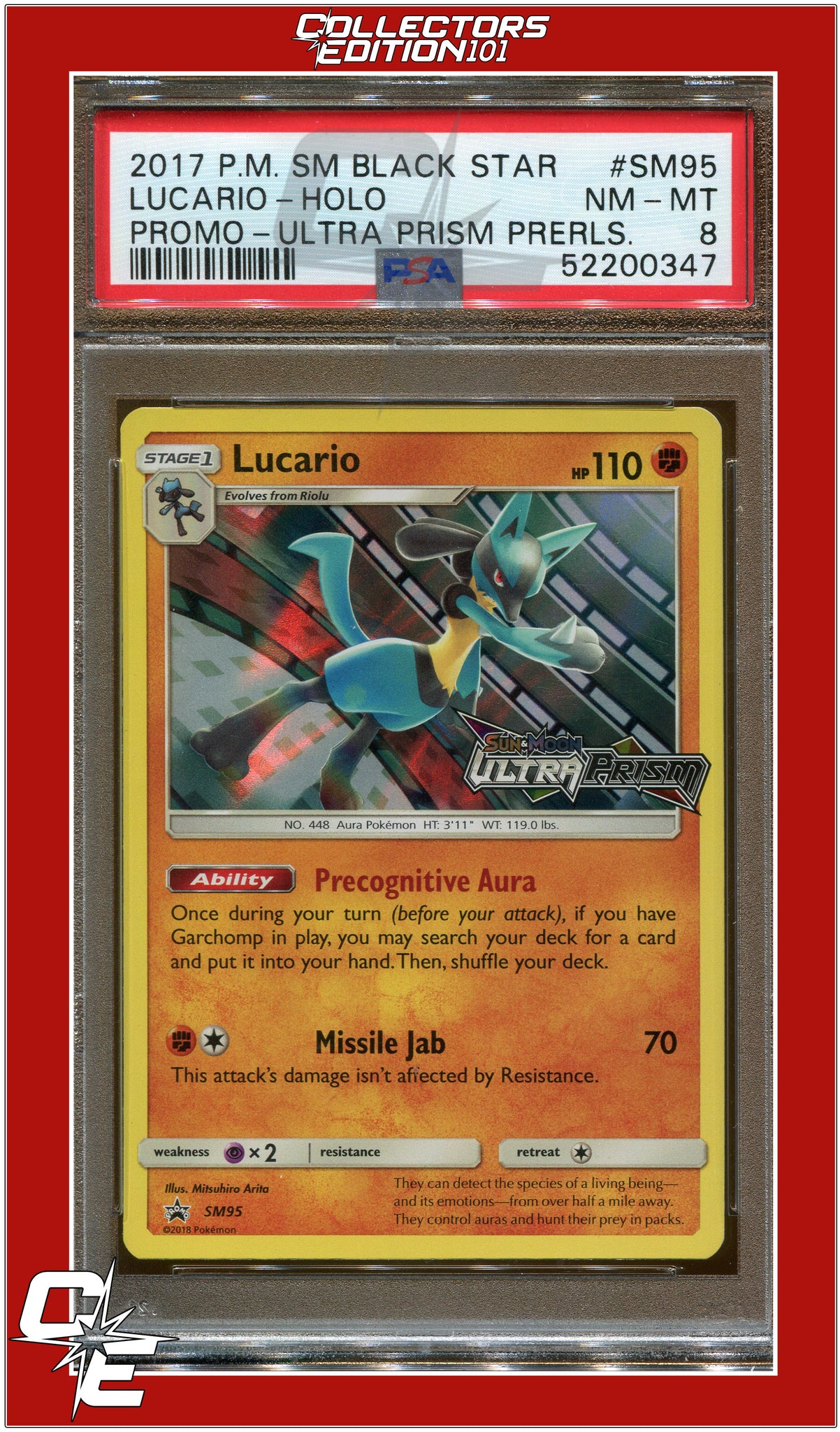 Lucario - PSA Graded Pokemon Cards - Pokemon