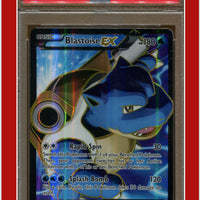 XY 142 Full Art Blastoise EX PSA 8