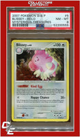 Mysterious Treasures 5 Blissey Holo PSA 8
