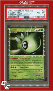 Triumphant 92 Celebi Holo PSA 8