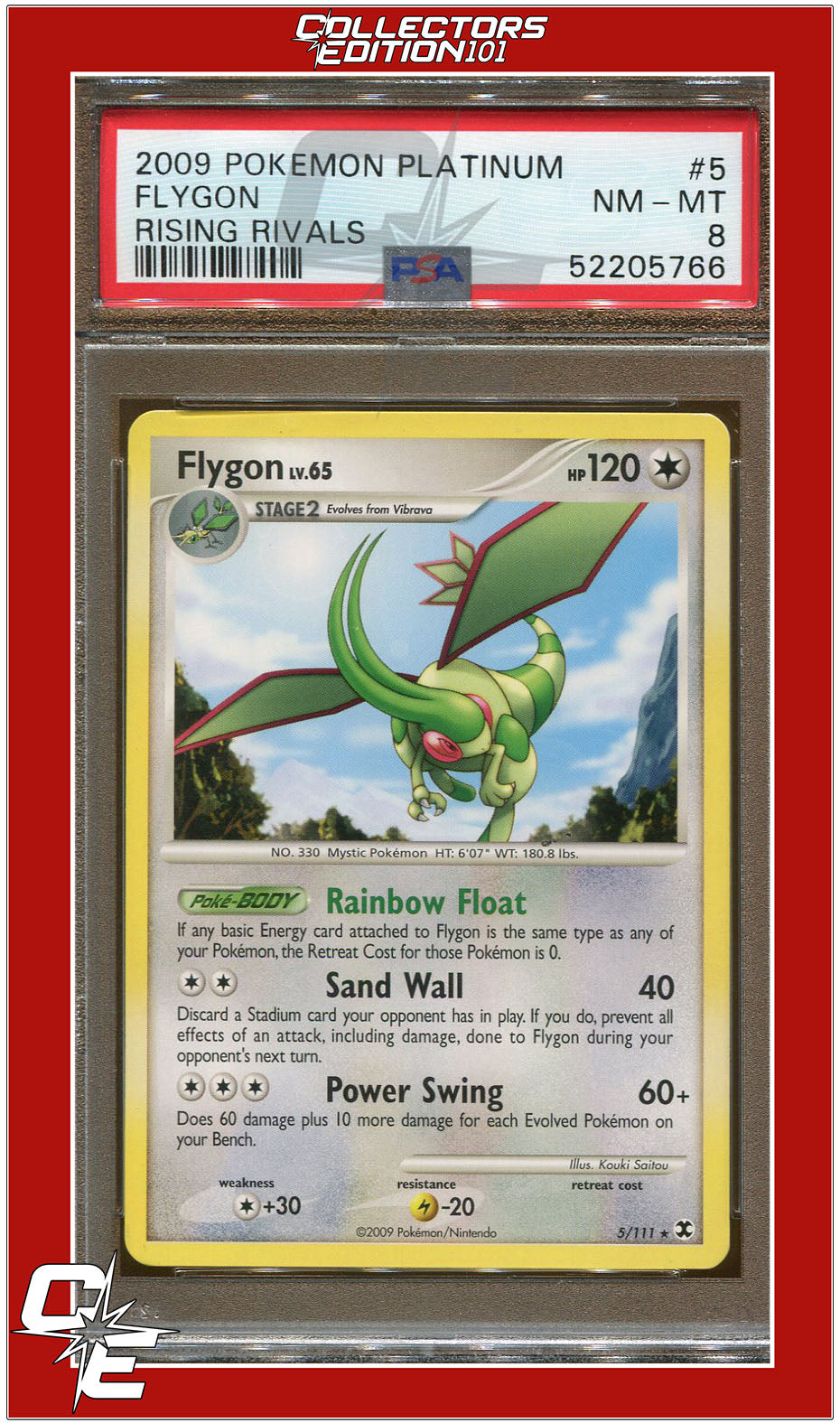 Flygon Rising Rivals 105/111 Values - MAVIN